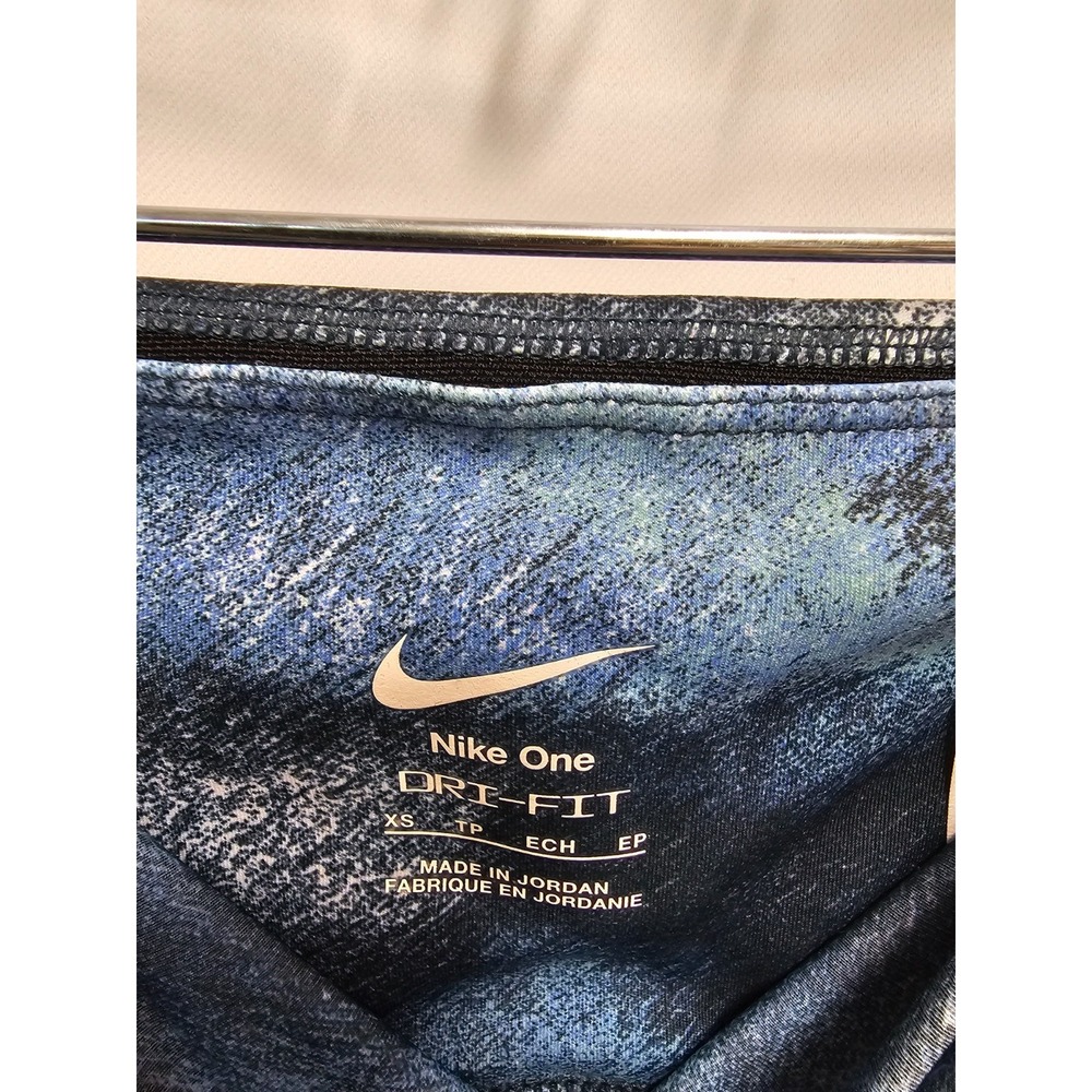 New with tags Nike One Womens Dri-Fit High Rise 7/8 leggings-blue size XS - Picture 9 of 12